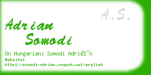 adrian somodi business card